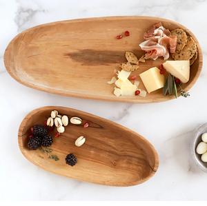 Platos de madera rectangulares para servir comida Bandeja de madera al mejor precio Bandeja de lujo Bandeja de madera de acacia para servir - Product Image 1