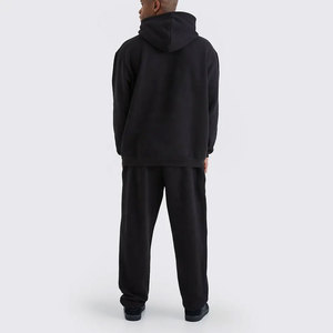 <b>Men's</b> Casual Zipper Tracksuits High Quality Oversized Plus Size Customized Logo Elastic Waist 100% Cotton for Autumn Warming - Product Image 2