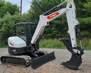 E50รถขุดขนาดเล็กเพียง1,249ชั่วโมงความร้อน/AC/วิทยุไฮดรอลิกอย่างรวดเร็วให้บริการ greased - Product Image 1