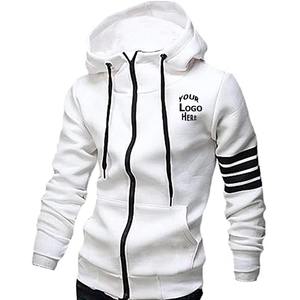 Unique Plain Design Good Quality Full Sleeve <b>Men</b> <b>Zipper</b> <b>Hoodie</b> Custom OEM Logo Custom Made Size Breathable <b>Men</b> <b>Zipper</b> Hoodies - Product Image 1