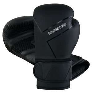 Gants de boxe d'entraînement en cuir de vache, gants de boxe en cuir PU - Product Image 1