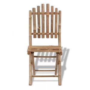 Silla plegable de bambú a buen precio, muebles de exterior, silla para el hogar, jardín, comedor, decoración del hogar, boda, proveedor de Vietnam - Product Image 5