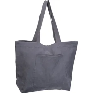 Borse Shopper in Velluto a Coste Personalizzate per Promozioni - Product Image 1