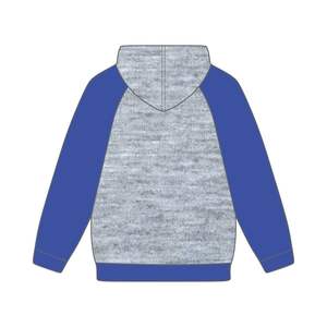 Zeta Phi Beta Gris Corps Bleu Manches Raglan Pull À Capuche Grec Sororité Vêtements Personnalisé Divine Neuf HBCU Vie Vêtements - Product Image 3