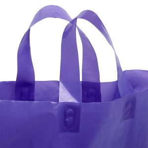 ถุงช้อปปิ้งพลาสติกเนื้อนุ่มแบบด้าน ไม่โปร่งแสง มีหูหิ้ว ความหนา 2.25 มิล - Product Image 2