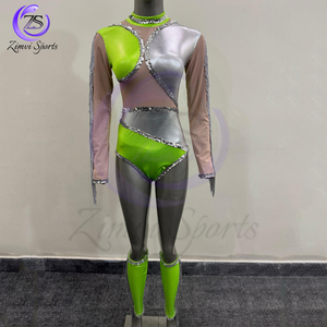 2025 alto rendimiento Majorette uniforme equipo de baile disfraz Cheer desfile traje Banda de Marcha puesta en escena diseño personalizado - Product Image 1