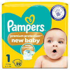 Pañales Pampers de alta demanda, muy suaves y delicados, con protección premium contra fugas de hasta el 100% para la piel. - Product Image 2