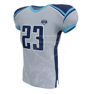 Maillot de football américain de qualité supérieure prix de gros maillot de football américain nom d'équipe personnalisé - Product Image 2