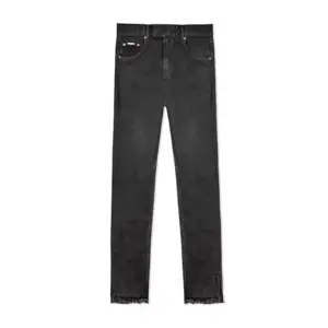 Personalizar los hombres Jeans Denim Fabrica Recto Casual Slim Fit Pant Boys Stretch Jeans Hombres Cremallera Fly Cierre Skinny Jeans - Product Image 1