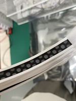 Bande lumineuse néon anti-éblouissement 1010 étanche IP67 pour extérieur, en maille, anti-reflet, 10*10mm, flexible, en silicone, pour signalétique et événements