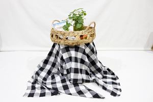 Cesta de Almacenamiento Plegable de Mimbre Tejida a Mano, de Primera Calidad, Tamaños Personalizables, Ecológica, Rectangular, Decoración Moderna para el Hogar - Product Image 3