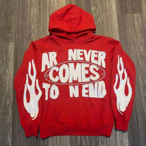 420 Gsm Streetwear Rhinestone algodón bordado parche Logo Boxy Vintage Crop Acid Wash hombres sudaderas con capucha de gran tamaño hombres sudaderas con capucha personalizadas - Product Image 1