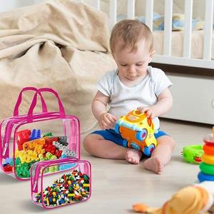 Bolsa de Playa Grande de PVC Transparente con Logotipo Personalizado, Bolsa de Compras Impermeable para Mujer con Diseño de Letras, Origen China - Product Image 6