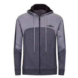 ชุดวอร์มผู้ชายแบบมีฮู้ด สีพื้น ดีไซน์เองได้ เป็นมิตรกับสิ่งแวดล้อม ผ้าฝ้าย 100% น้ำหนักเบา ระบายอากาศดี ราคาถูก ขายส่ง - Product Image 4