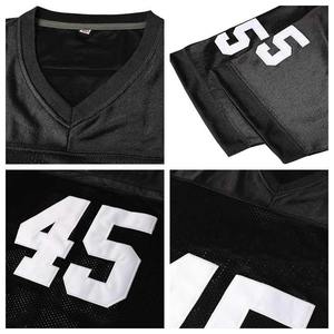 Maillot de football américain personnalisé OEM qualité d'usure polyester respirant brodé vente taille plus sublimation personnalisée surdimensionnée - Product Image 6