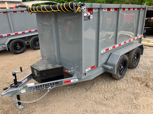 Acheter Tracteur de ferme Remorqueur à essieu unique 2 roues avec équipement complet, conduite stable et durable, 5X10 4ft 7k 7000lb - Product Image 5