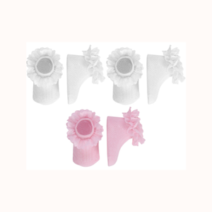 Ensemble de cadeaux de chaussettes pour bébé de marque italienne en coton et élasthanne pour la vente en gros en vrac certifié Oekotex 100% coton - Product Image 5