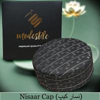 Vêtements islamiques modestes pour hommes Nisaar Kufi, accessoires en polyester et coton, légers, de haute qualité, pour occasions spéciales