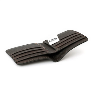 Cartera de piel de vaca natural a la moda occidental, Cartera de piel Hipster, mayorista, fabricante OEM, Cartera de piel para hombre - Product Image 5