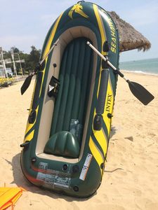 Barco inflable Ka y AK bote de goma inflable barco de pesca grueso capacidad de carga 200kg seguro cómodo y duradero nuevo Stock - Product Image 3