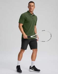 เสื้อโปโลสำหรับผู้ชายเสื้อโปโลผ้าโพลีเอสเตอร์แบบแห้งพร้อมโลโก้แบบปัก - Product Image 6