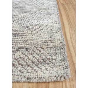 Alfombra de Lana Anudada a Mano Clan Ivory, Alfombra Geométrica de Gran Tamaño para Sala de Estar, Diseño Rectangular Tipo Rompecabezas para Pasillo, Hogar y Auto - Product Image 4