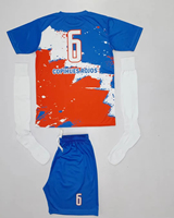 Camiseta de Fútbol de Verano de Alta Calidad, Personalizada, Transpirable, de Secado Rápido, Antibacteriana, para Entrenamiento, Sublimada