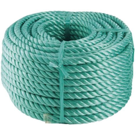 Corde en jute légère, haute résistance aux UV, écologique, 3 brins, mono-filament, diamètre personnalisé 4-150 mm, imperméable, pour bateau et pêche