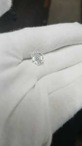 เพชรชั้นดีได้รับการรับรองจาก VVS VS1 VS2 D E สีขาว CVD แปดเหลี่ยมเจียระไนแบบพิเศษ - Product Image 3