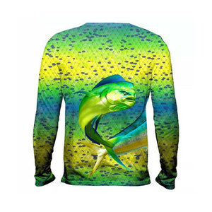 Camisetas de Pesca de Material Suave, Camisetas de Pesca de Secado Rápido para Uso en Exteriores, Camisetas de Pesca con Estilo Moderno - Product Image 2