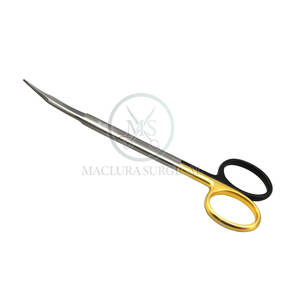 ชุดกรรไกรผ่าตัดด้วยมือสแตนเลสแบบตรงและโค้งสำหรับสถาบันทางการแพทย์และการผ่าตัดเนื้อเยื่อ - Product Image 6