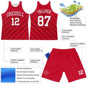 Uniforme de baloncesto personalizado al por mayor, uniformes de poliéster de secado rápido y transpirable, pedido a granel, camisetas de baloncesto con logotipo personalizado - Product Image 3