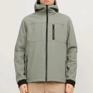 Veste matelassée à capuche avec logo sur le devant, grande taille, respirante, à séchage rapide, pour hommes, en toile, 2025 - Product Image 2