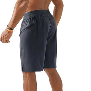 High Quality Casual Lace <b>Men's</b> Oxford Fabric <b>men's</b> <b>shorts</b> <b>Elastic</b> <b>Waist</b> Breathable Soft & Comfortable <b>Shorts</b> for <b>men</b> - Product Image 2