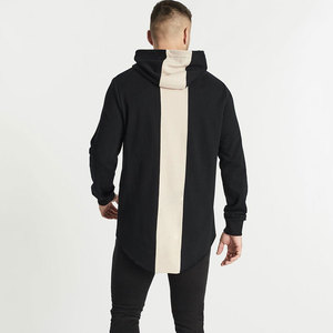 Sudadera con Capucha para Hombre, al por Mayor, con Dobladillo Curvo, 100% Algodón Grueso, Personalizable con Logotipo, OEM, para Fitness - Product Image 4