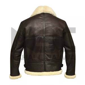 Meilleur fabricant vestes en cuir de fourrure de haute qualité, étiquette personnalisée, vestes en cuir de fourrure de Style chaud fabriquées en usine. - Product Image 2