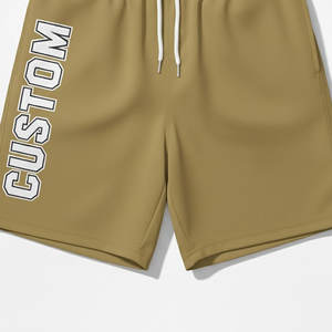 Pantalones Cortos de Satén Personalizados para Hombre con Bordado, Tela Transpirable para Entrenamientos, Gimnasio y Uso Casual - Product Image 3