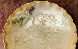 Cuenco para servir de mariposa de aluminio dorado vintage de estilo coreano al por mayor plato de cena de metal pulido para bandeja decorativa de boda - Product Image 6