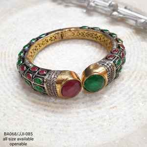 Royal Designer Stones Openable Kada Fashion Jewelry Openable Kada With AD Stones Trendy Kada for <b>Girls</b> and Women for Party Wear - Product Image 1