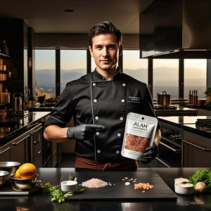 HACCP, sal orgánica preferida del Himalaya rosa claro, granos gruesos finos, embalaje personalizado, vitaminas complejas ricas, minerales para cocinar - Product Image 4