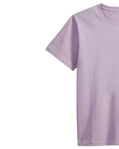 T-shirt en coton lavande pour homme, doux, respirant, col rond, manches courtes, tee-shirt décontracté uni, durable, confortable, à porter tous les jours - Product Image 4