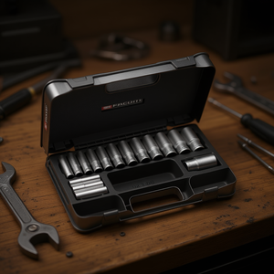 ชุดซ็อกเก็ตเฟคอม 1/2'' แบบยาว 12 จุด (16 ชิ้น) - Product Image 3