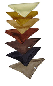 Foulards pour femmes indiennes Carré 100% Foulard en soie pure naturelle écharpe de couleur unie - Product Image 5