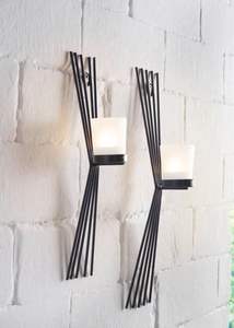 Premium Quality Metal Wall Hanging <b>Candle</b> Holder Suitable For <b>Tealight</b> Pillar <b>Candles</b> And Ambient Home Lighting - Product Image 3