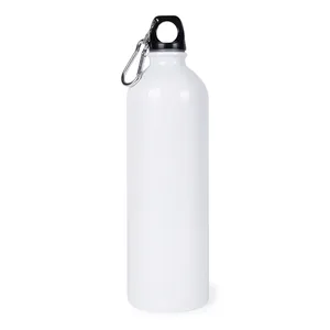 Bottiglia d'Acqua in Acciaio Riciclato Udut, Gadget Promozionale Sostenibile per Bevande - Product Image 1