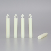 Colonne d'isolation hexagonale en nylon filetée intérieurement, support de carte de circuit imprimé à insertion, entretoise de support en plastique pour carte de circuit