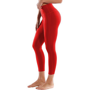 BD OEM haute qualité pantalons de Yoga pour femmes grande taille sport Gym Leggings personnalisé taille haute entraînement dentelle motif décontracté maigre automne - Product Image 2