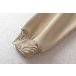 Vente en gros de sweats à capuche en coton biologique imprimé Oem personnalisé pour femmes - Product Image 6