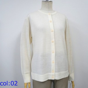 Suéter Cárdigan de Punto Casual para Mujer al por Mayor, Cuello Redondo con Botones, para Invierno - Product Image 2