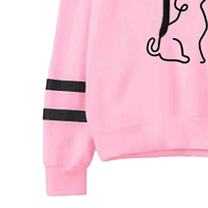 Novedad, Sudadera con Capucha Informal para Mujer, Color Rosa, con Logotipo Personalizado, Diseño Vintage, Ropa de Diseñador, Sudadera con Capucha, Estilo Urbano, para Invierno - Product Image 6